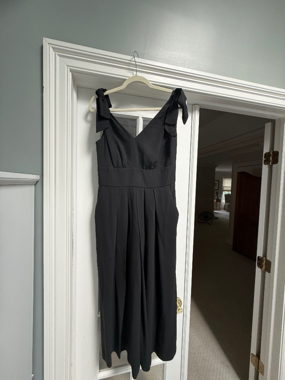 Jumpsuit cropped J Crew pleated size 4